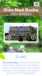 Mobile Screenshot of dom-nad-rzeka.pl